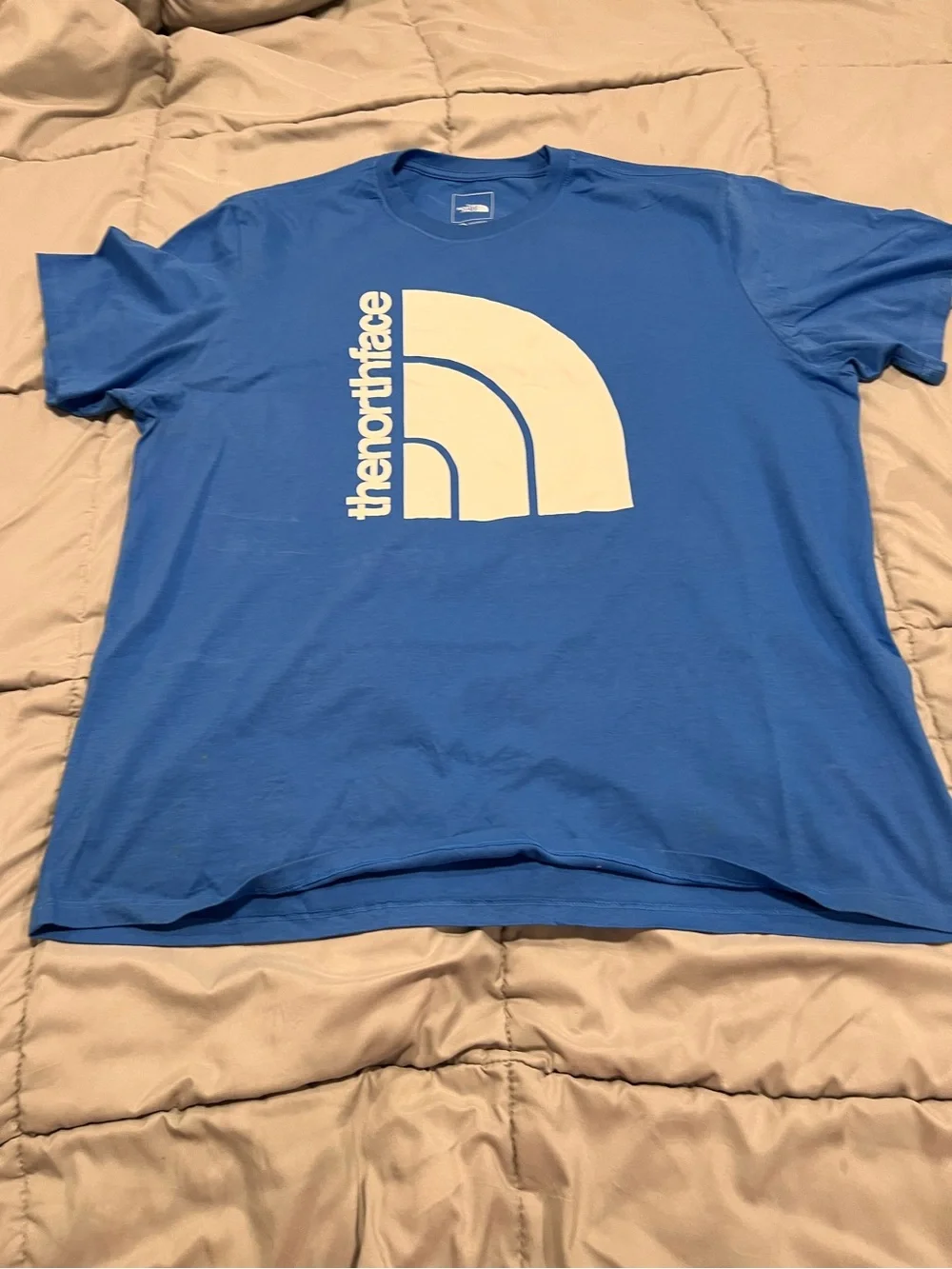 The North Face Men's Blue Logo Crew Tee XXL